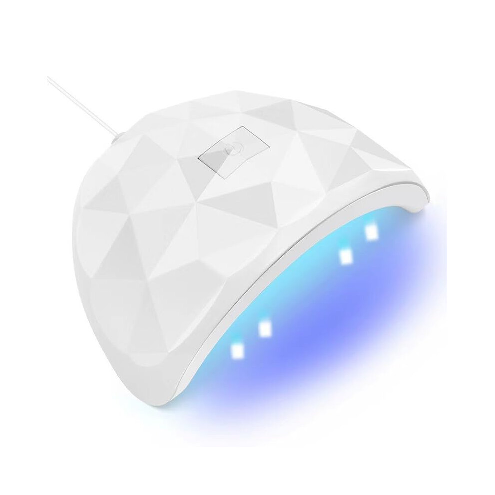 88W UV LED Nail Lamp Gel Nail Dryer with Dual Wavelength Fast Even Curing for Home and Salon
