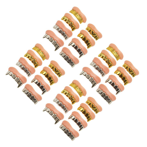 32 Pcs Halloween Fake Teeth Zombie False Teeth 2