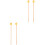 4Pcs Professional Yellow Maple Drumsticks Marimba Hammer Mallet Set 6