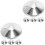 4 Pcs Plumbing Flange Covers Round Wall Split Plates 7