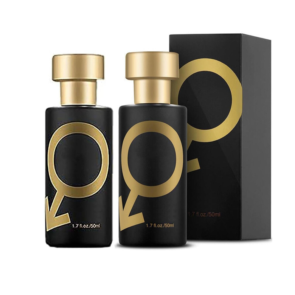Black Pheromone Cologne For Men 2Pcs Â Long Lasting Fragrance To Attract Women And Boost Confidence
