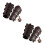 4 Pcs Medieval Guard Renaissance Bracer Wrist Band 6