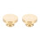 2Pcs Blank Wax Seal Stamp Head Round Brass For Envelopes Wedding 4
