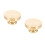 2Pcs Blank Wax Seal Stamp Head Round Brass For Envelopes Wedding 8