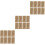 24 Pcs Flute Cork Plugs Replacement For Flute Headjoint Accessories 6