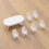 21St Mini Model Meeting Set Wit Plastic Decoratie Stoeltjes En 8