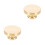 2Pcs Blank Wax Seal Stamp Head Round Brass For Envelopes Wedding 6