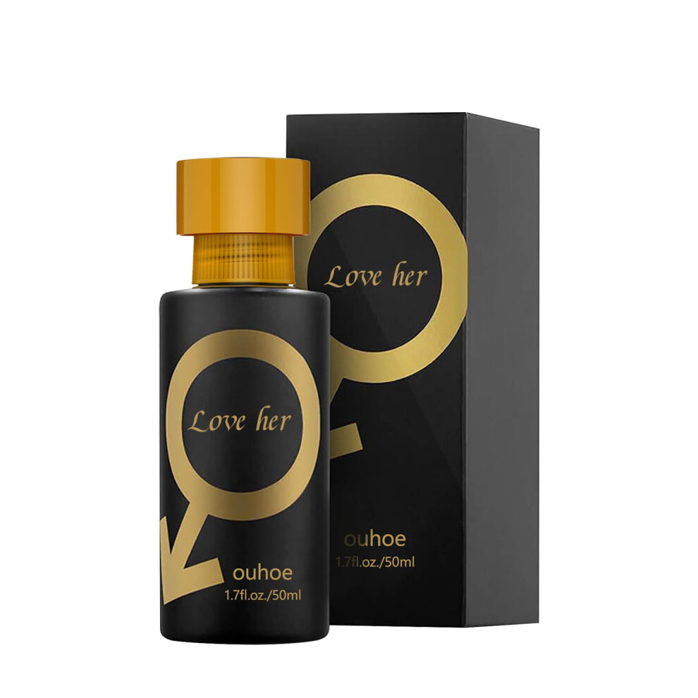 Men's Pheromone Cologne 50ml Eau de Cologne with Long Lasting Scent for Romance and Love