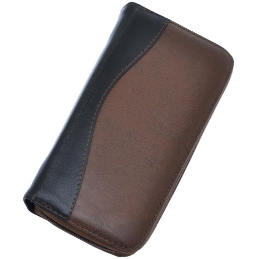 Hairdressing Scissor Case PU Leather Barber Tool Holster with Secure Storage for Salon Stylists