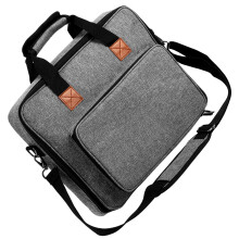 Sac de rangement polyvalent à bandoulière avec un espace-gris