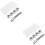 2Sets Silver Metal Whiskey Stones Reusable Beverage Ice Cooling Blocks 6