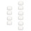 10Pcs White PVC Inflatable Hat Form Holder Travel Cap Storage Rack 10