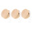 12 Pcs Unfinished Wooden Yo-Yo Balls For Diy Projects 2