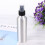 2Pcs Leakproof Silver Alloy Spray Bottle for Plants Multi-Use Portable 9