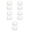 10Pcs White PVC Inflatable Hat Form Holder Travel Cap Storage Rack 7