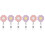 6Pcs Durable Retractable Badge Holder Felt Sunflower Shape Clip 7
