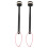 4 Pairs Bass Drum Mallets Performance Drumsticks Percussion Accessory 1