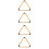 4Pcs Triangle Billiard Rack For Mini Pool Table 10