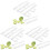 12Pcs High Grade White Vegetable and Fruit Molds for Baking Garden Use 2