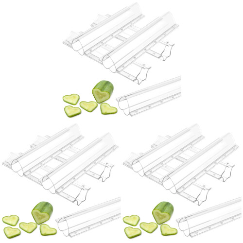 12Pcs High Grade White Vegetable and Fruit Molds for Baking Garden Use 1