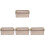 4Pcs Decorative Golden Tinplate Cookie Tins Small Storage Box 4
