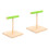 2Pcs Small Bird Perch Stand For Training And Play In Cage 6