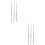 6Pcs Manicure Pens Nail Art Tools Assorted Color Drawing Line Set 6