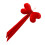Creative Valentines Gift Red Heart Bowknot Ornament Easy-large 1
