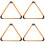 4Pcs Triangle Billiard Rack For Mini Pool Table 7