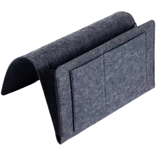 2 Pcs Armrest Organizer Storage Bag With Pockets Hanging Bedside