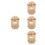 4Pcs Bamboo Small Animal Cage - Khaki Insect Breeding Observation Box 5