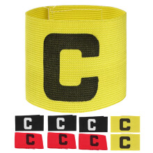 18 Pcs Adjustable Soccer Captain Armband Elastic For Kids Adults