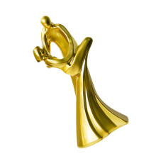 Home Decors Modern Abstract Art Kissings Lover-golden couple