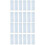 80 Pcs Washi Tape Sample Boards Plastic Cards 7