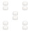 10Pcs White PVC Inflatable Hat Form Holder Travel Cap Storage Rack 6