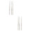 6Pcs Manicure Pens Nail Art Tools Assorted Color Drawing Line Set 7