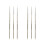 6Pcs Manicure Pens Nail Art Tools Assorted Color Drawing Line Set 2
