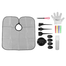 Professional Hair Dye Shawls And High Quality Storage Bags Hair Dye Coloring Kit Reusable Hair Dye Bowl Adjustable Cap Comfortable Durable Rubber