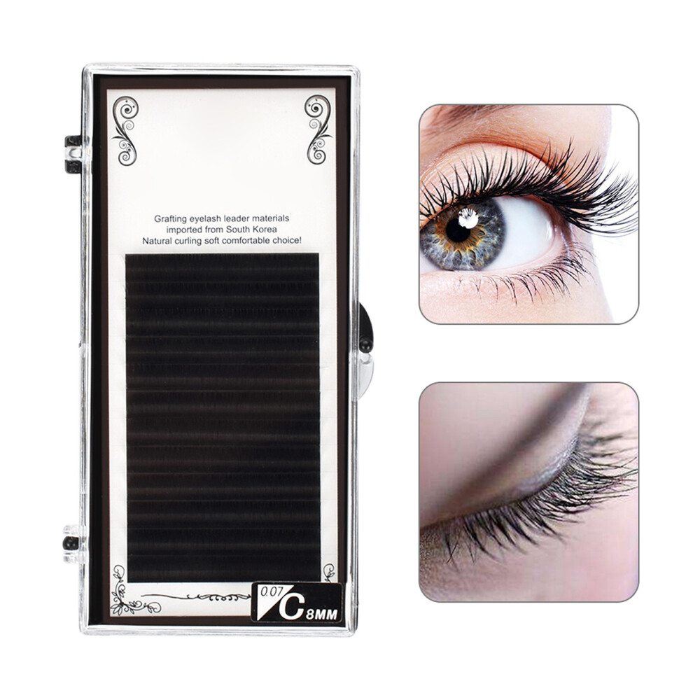 Comfortable Lash Extensions Lightweight Natural Look Easy To Apply Lasting Lashes With Anti Slip Base And Special Curl For Daily And Event Use