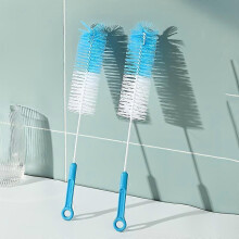 (2pcs) Long Handle Cup Brush,Kitchen Glass Bottle Cleaning Brush,Milk Bottle Tea Cup Scrubber,No-Electricity Required Cleaning Tool