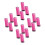 16Pcs Durable Pink Mesh Fly Boots Horse Leg Guards for Training 3