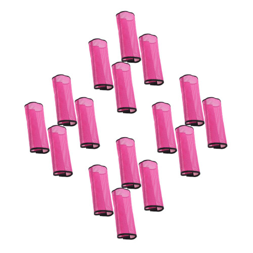 16Pcs Durable Pink Mesh Fly Boots Horse Leg Guards for Training 2
