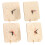 16 Sets DIY Wooden Clock Kit for Kids Time Learning Craft 2