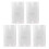 25Pcs Clear Hard Plastic Card Holders for Office Student Badge Display 1