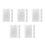 25Pcs Clear Hard Plastic Card Holders for Office Student Badge Display 5