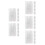 25Pcs Clear Hard Plastic Card Holders for Office Student Badge Display 8