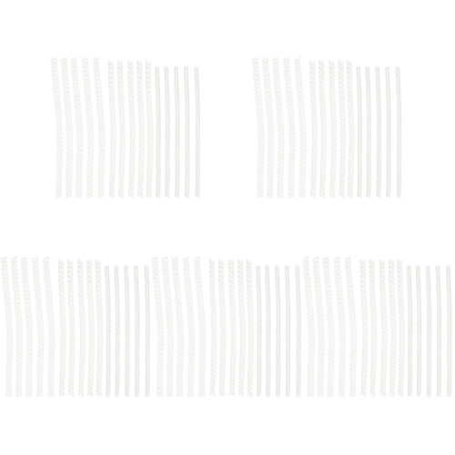 75Pcs Clear DIY Ring Size Sizer Spiral Jewelry Tightener 1
