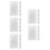25Pcs Clear Hard Plastic Card Holders for Office Student Badge Display 6