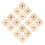 16 Sets DIY Wooden Clock Kit for Kids Time Learning Craft 6