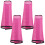16Pcs Durable Pink Mesh Fly Boots Horse Leg Guards for Training 2
